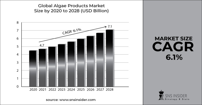 Algae Products Market Revenue Graph