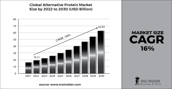 Alternative Protein Market Bar Graph