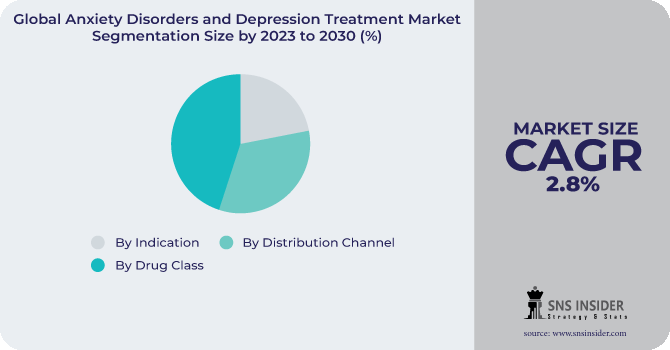 Anxiety Disorders and Depression Treatment Market Segmentation Analysis