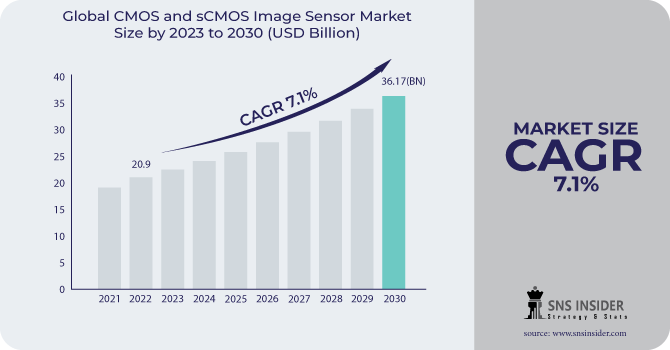 CMOS and sCMOS Image Sensor Market Revenue Analysis