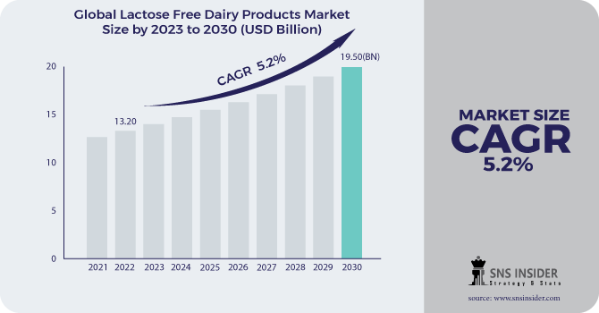 Lactose free dairy products market Revenue Analysis