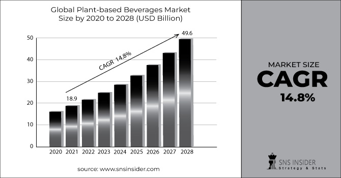 Plant-based Beverages Market Revenue Graph