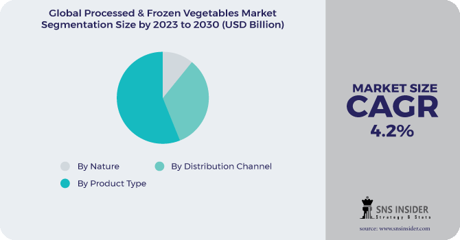 Processed & Frozen Vegetables Market Segmentation Analysis