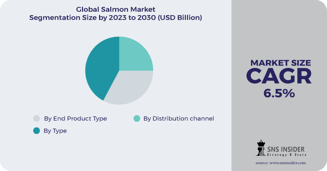 Salmon Market Segment Pie Chart