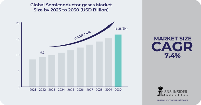 Semiconductor gases Market Revenue Analysis