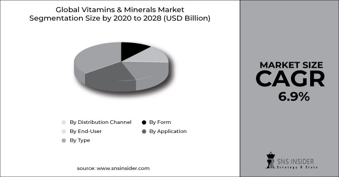 Vitamins & Minerals Market Segment Chart