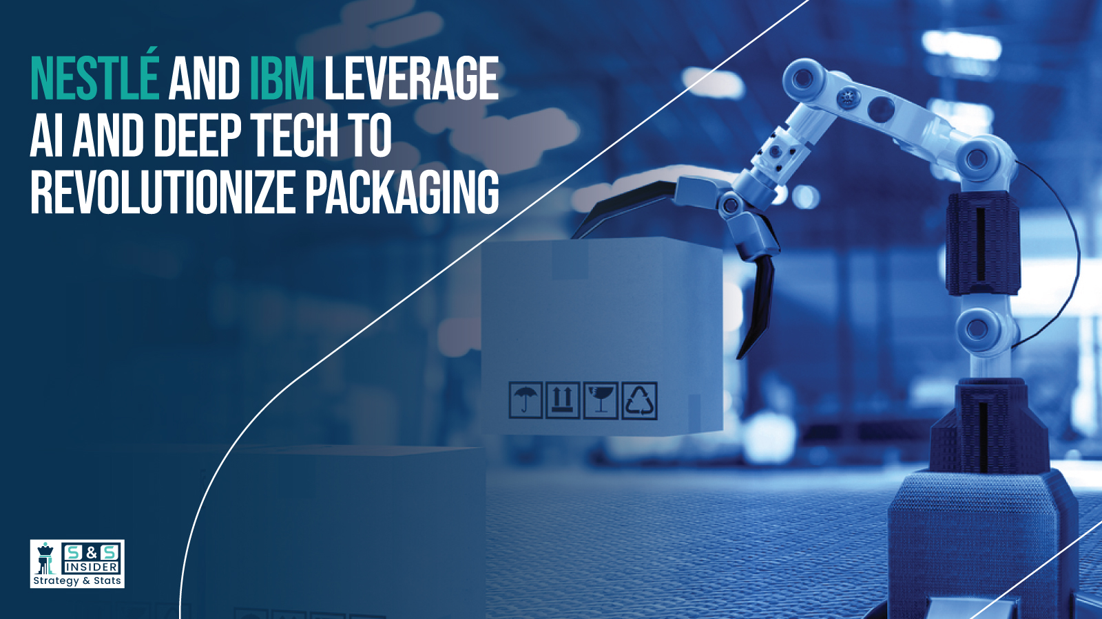 AI-powered sustainable food packaging by Nestlé and IBM