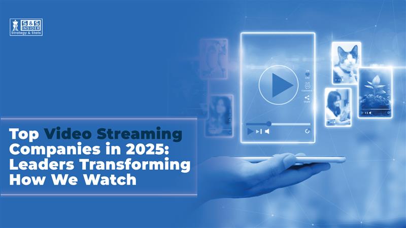 Video Streaming platform interface with content playback