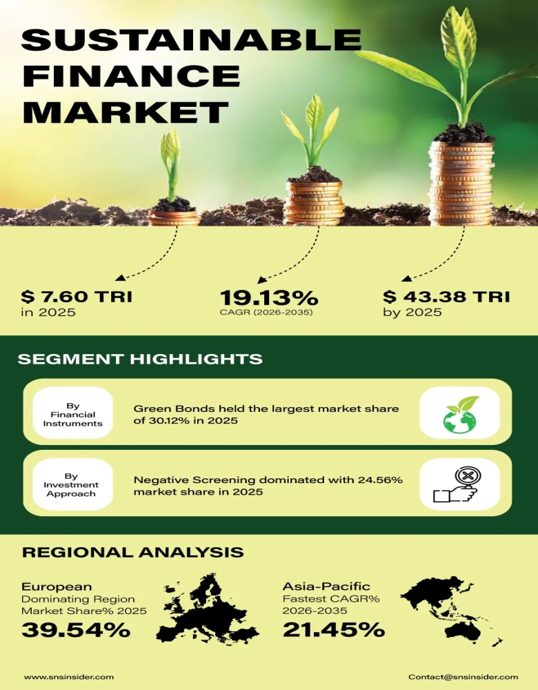 Sustainable Finance Market Infographic