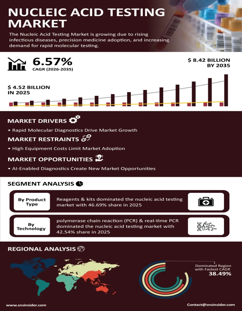 Nucleic Acid Testing Market Infographic