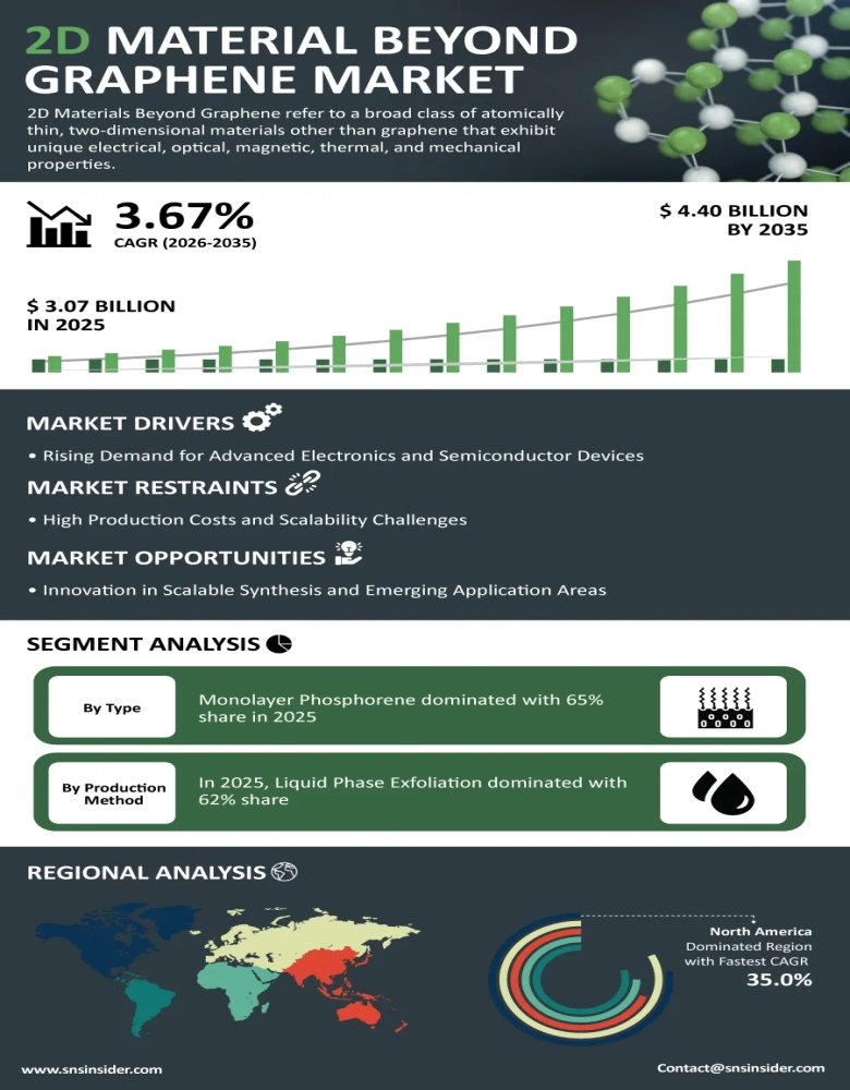 2D Material Beyond Graphene Market Infographic