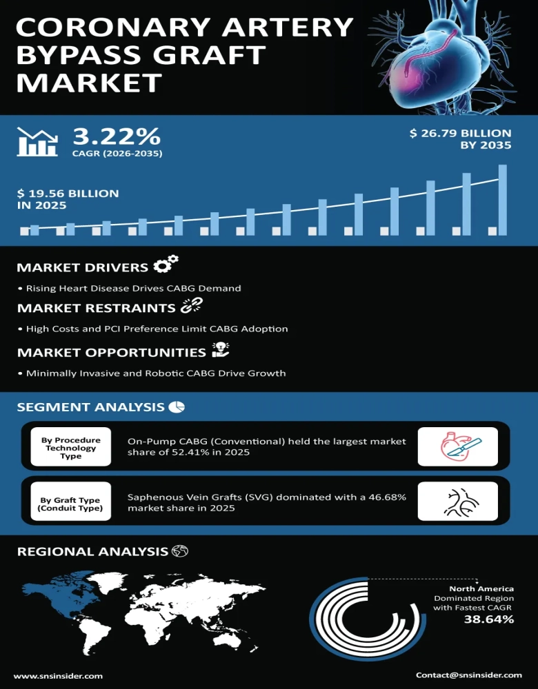 Coronary Artery Bypass Graft Market Infographic