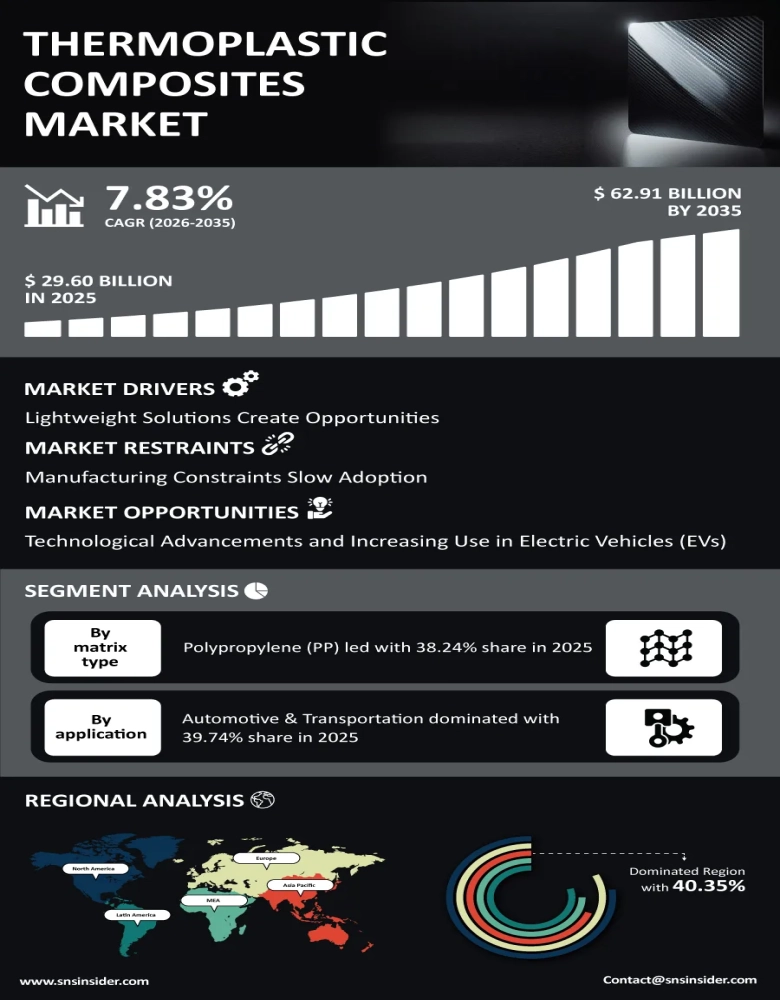 Thermoplastic Composites Market Infographic