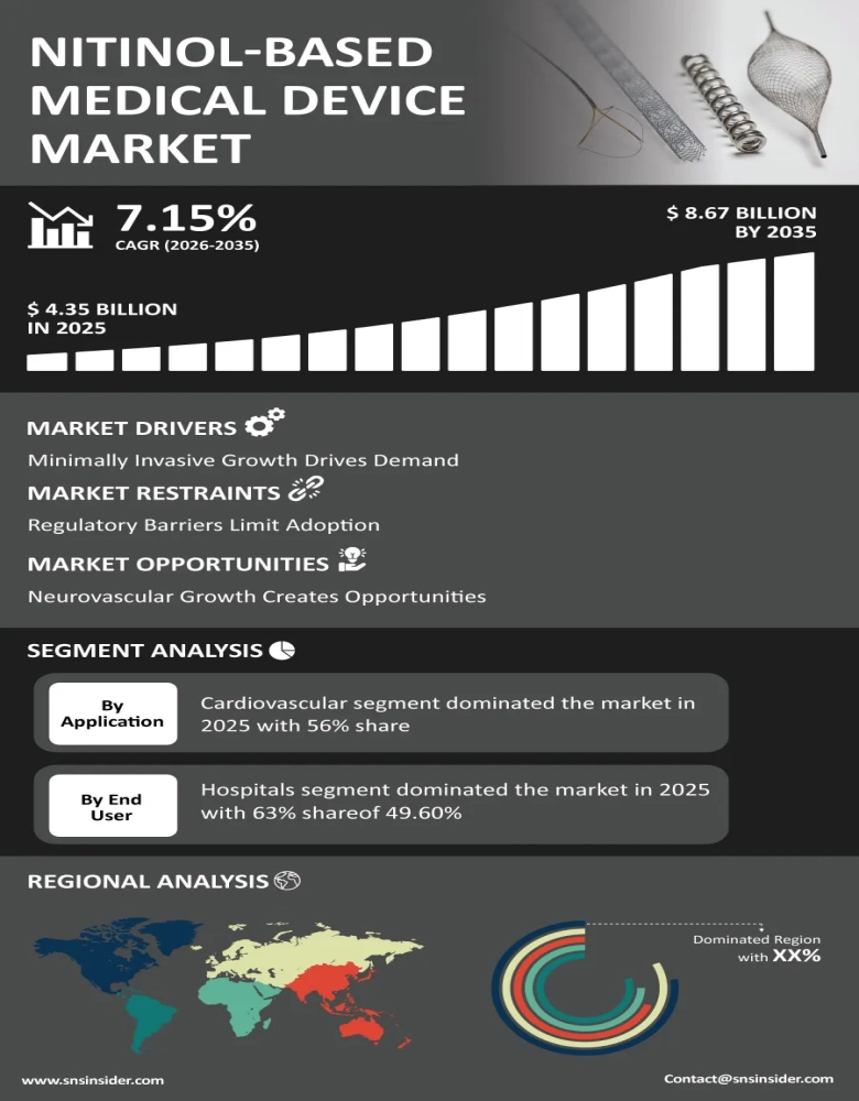 Nitinol-Based Medical Device Market Infographic