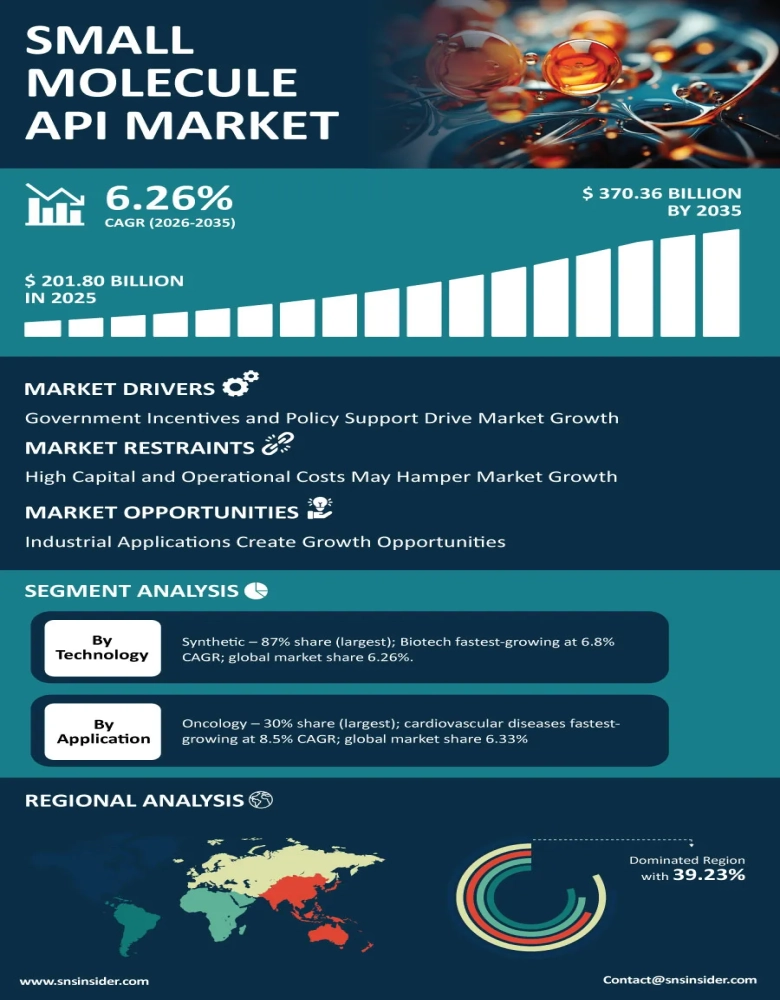 Small Molecule API Market Infographic
