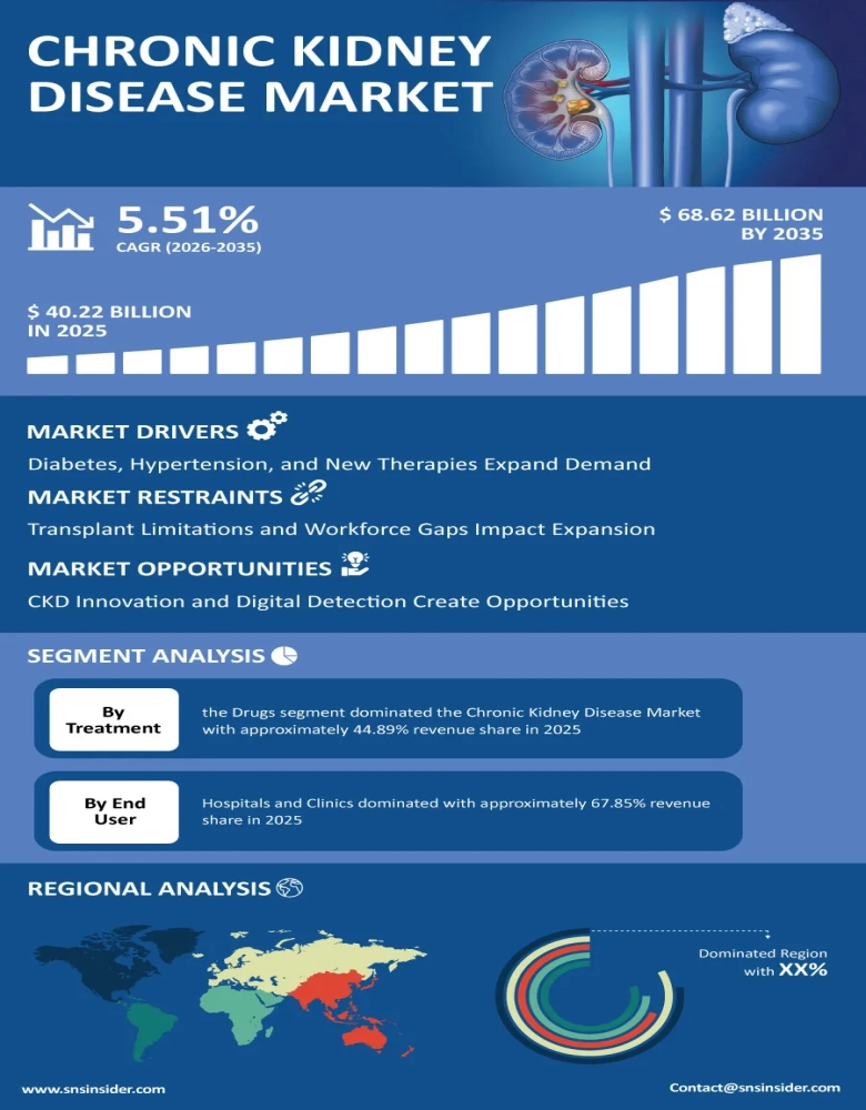 Chronic Kidney Disease Market Infographic