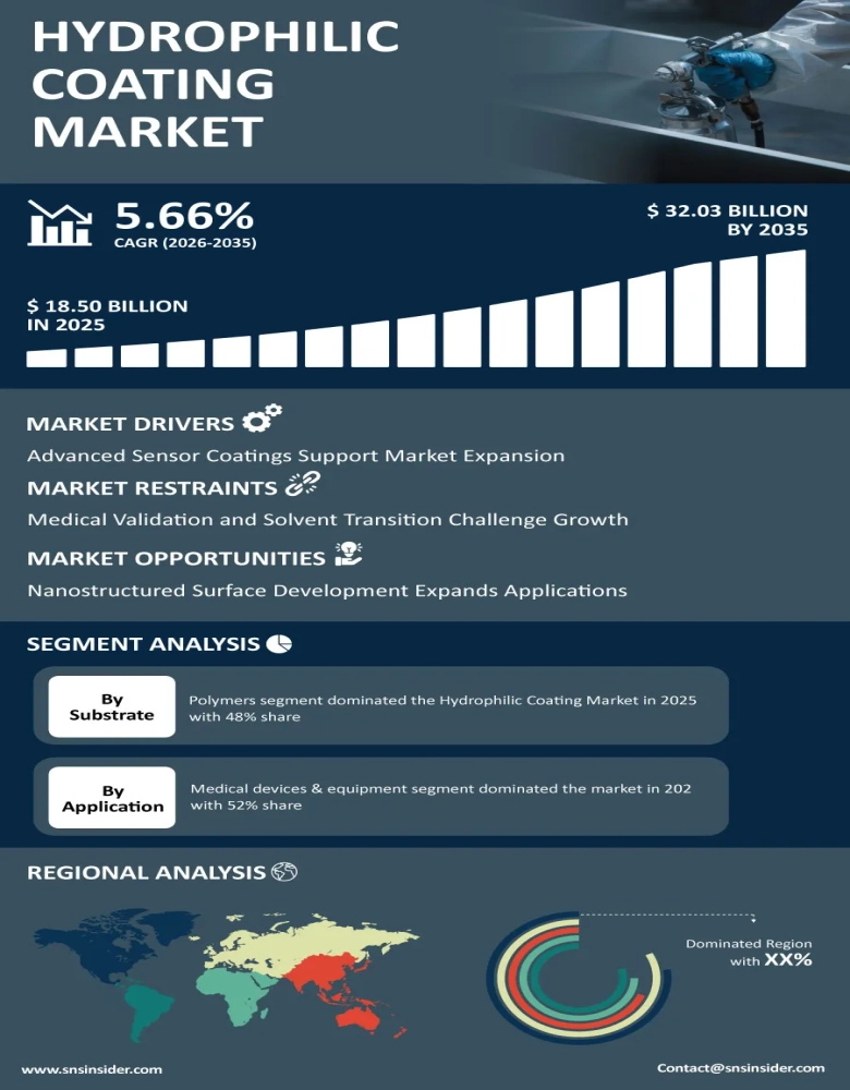 Hydrophilic Coating Market Infographic