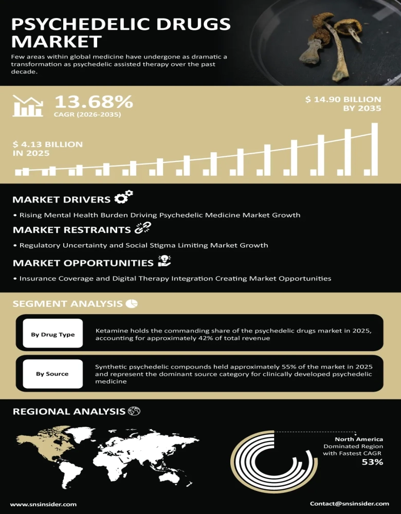 Psychedelic Drugs Market Infographic