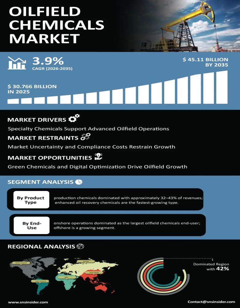 Oilfield Chemicals Market Infographic