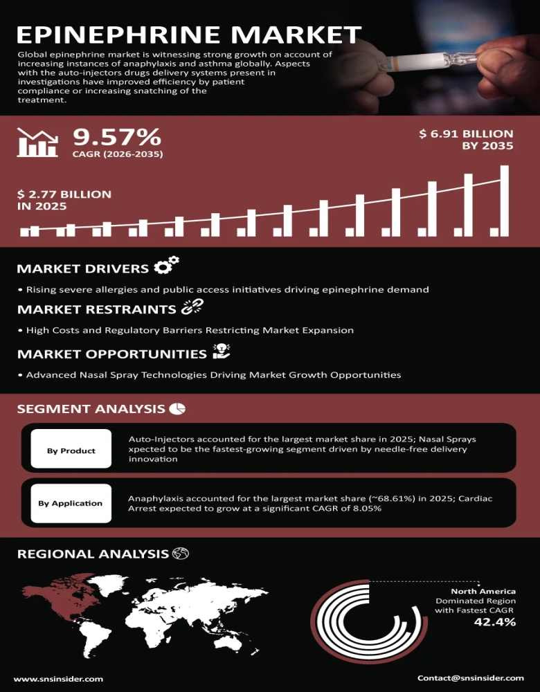 Epinephrine Market Infographic