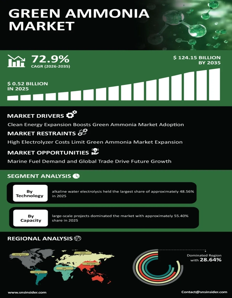 Green Ammonia Market Infographic