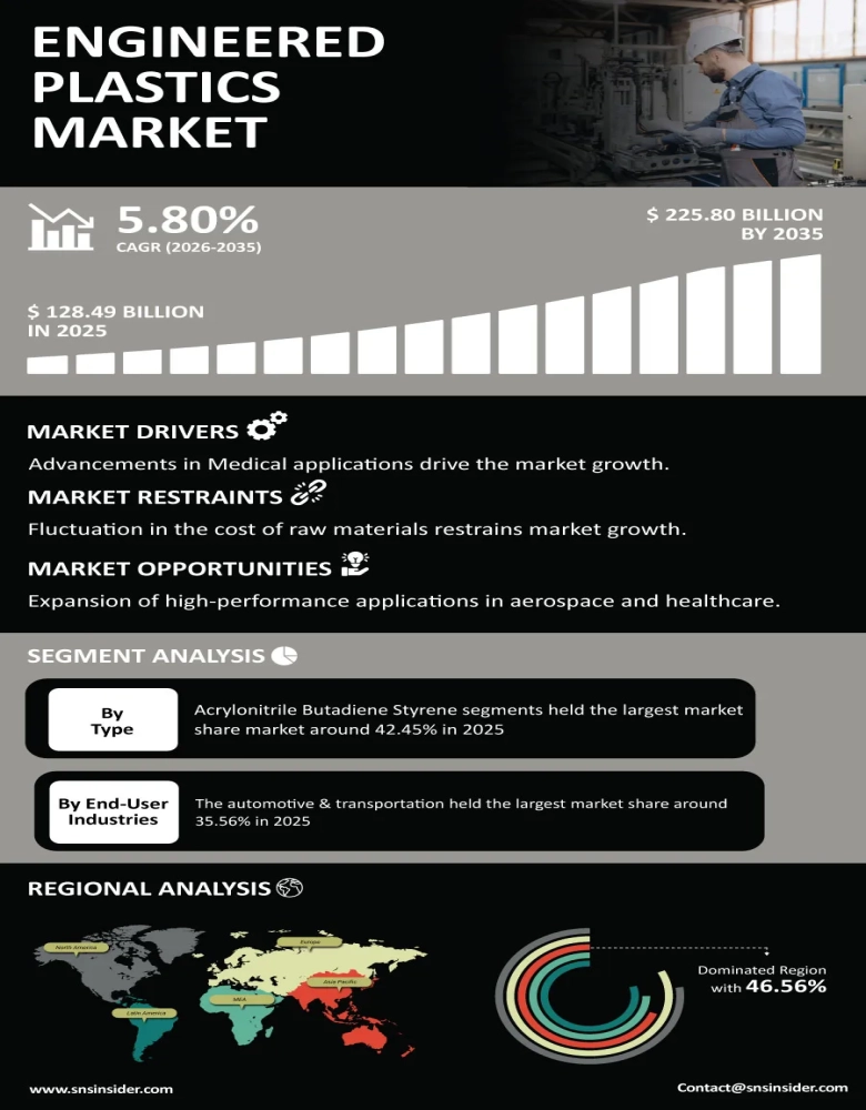 Engineered Plastics Market Infographic