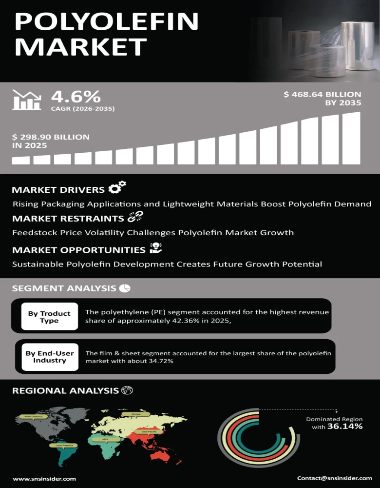 Polyolefin Market Infographic