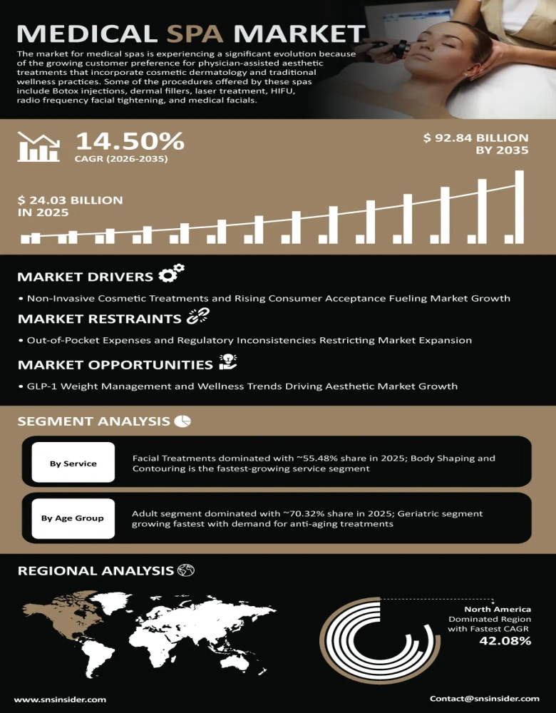 Medical Spa Market Infographic