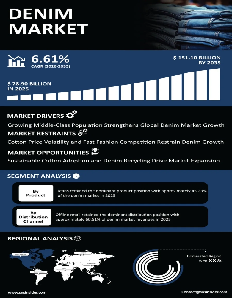 Denim Market Infographic
