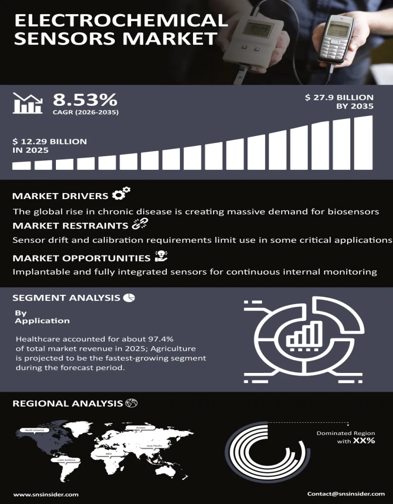 Electrochemical Sensors Market Infographic