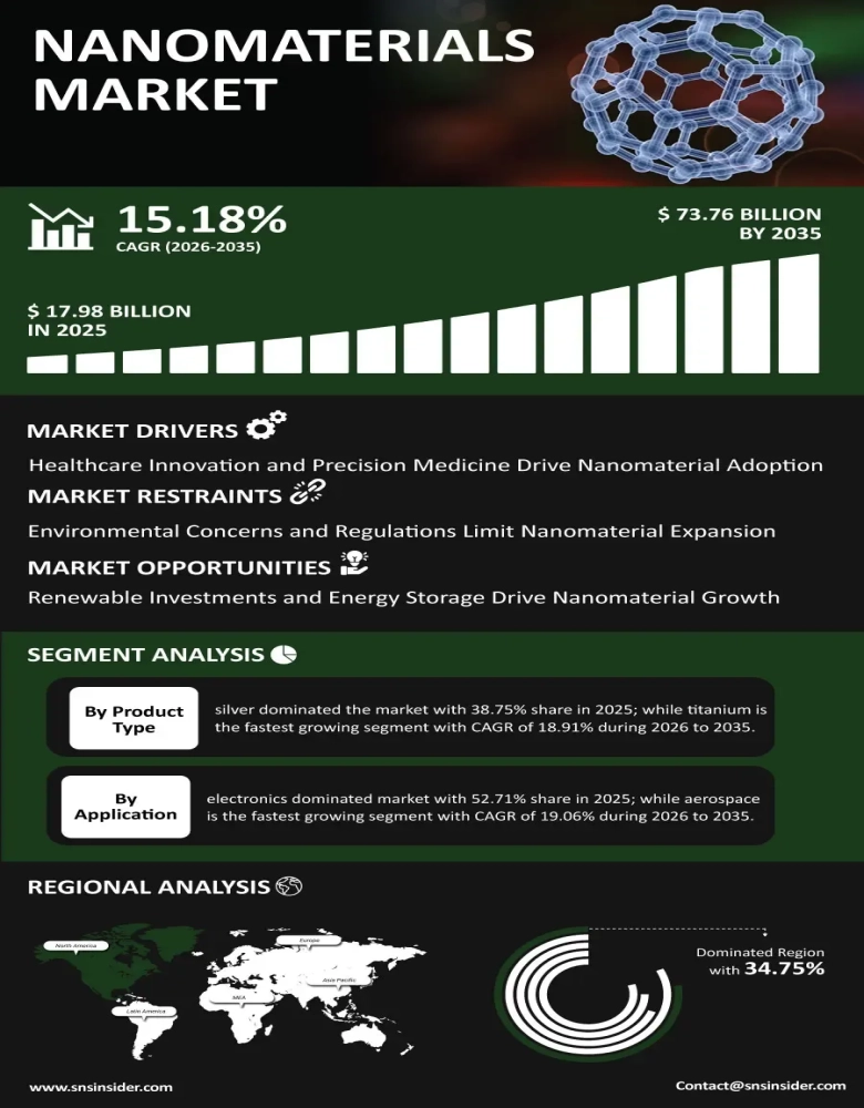 Nanomaterials Market Infographic