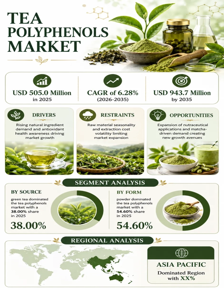 Tea Polyphenols Market Insights
