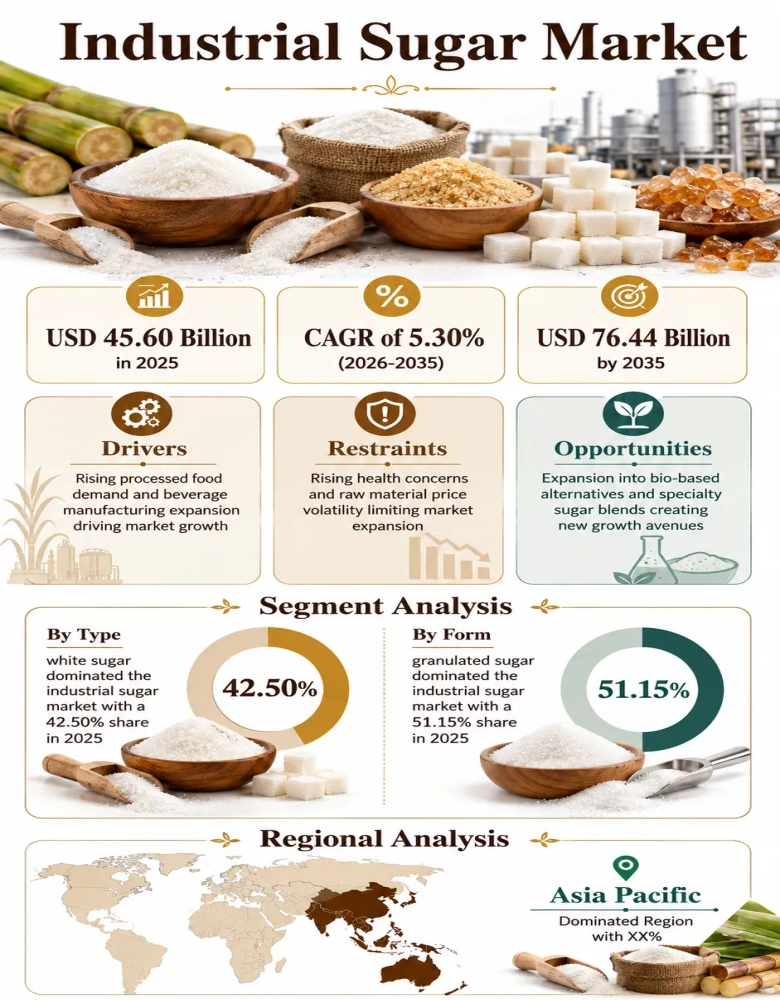 Industrial Sugar Market