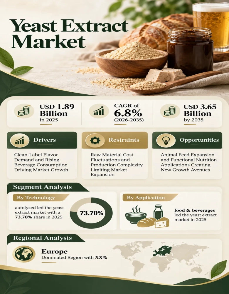 Yeast Extract Market Infographic