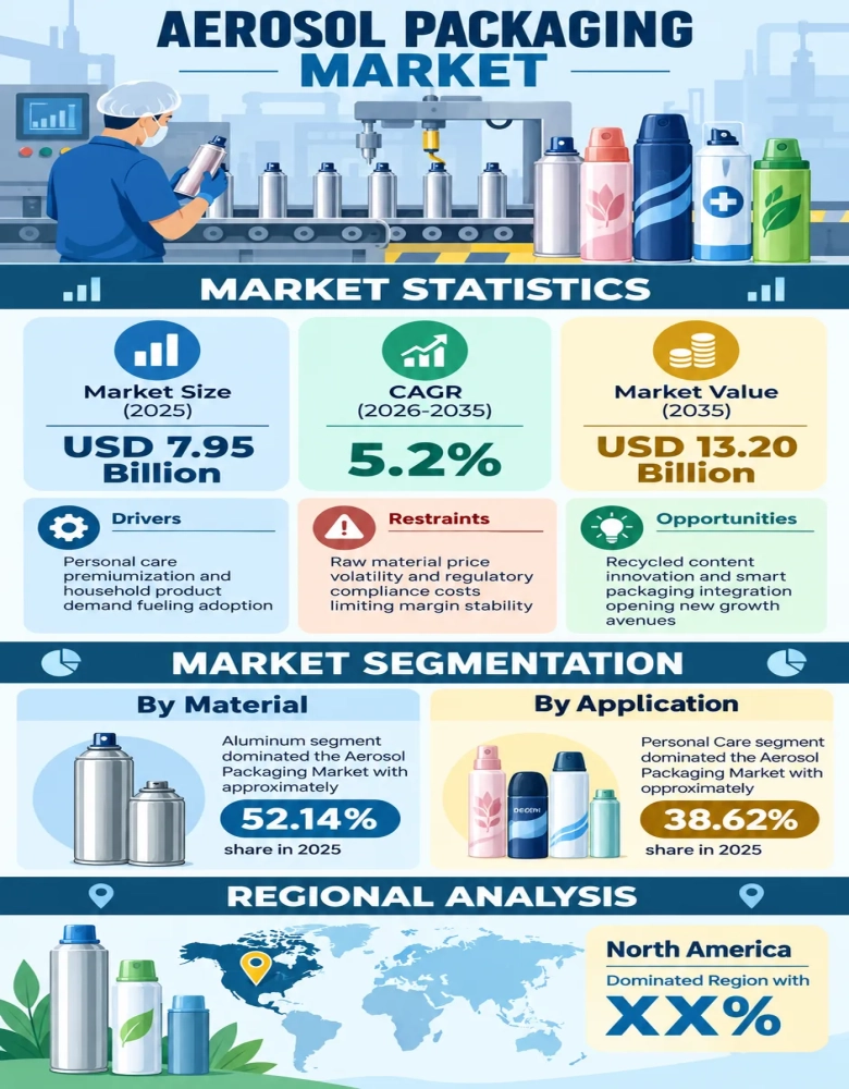 Aerosol Packaging Market Infographic