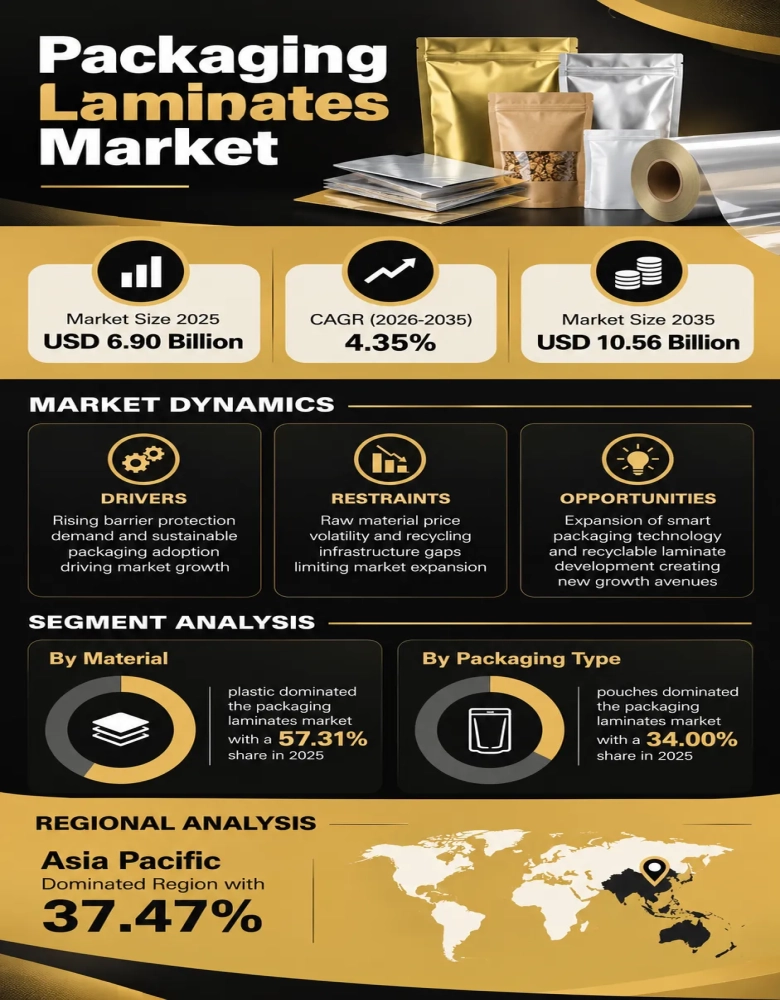 Packaging Laminates Market Infographic
