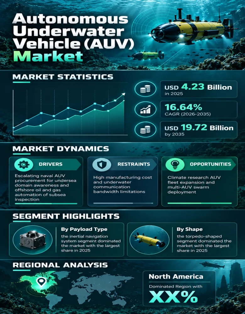 Autonomous Underwater Vehicle (AUV) Market Insights