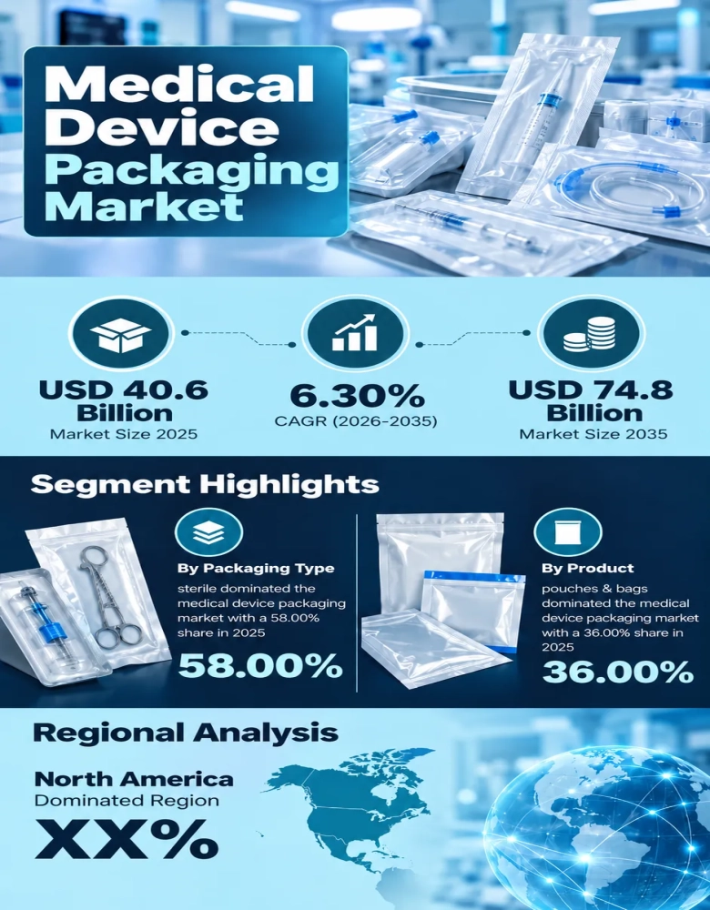 Medical Device Packaging Market Infographic