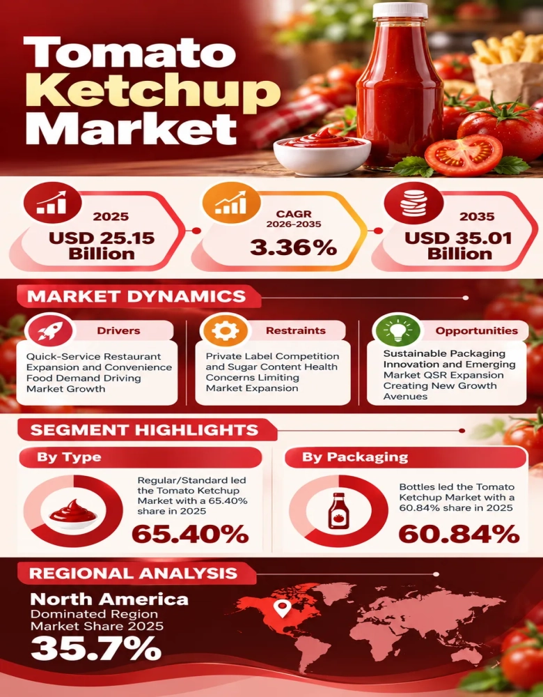 Tomato Ketchup Market Infographic