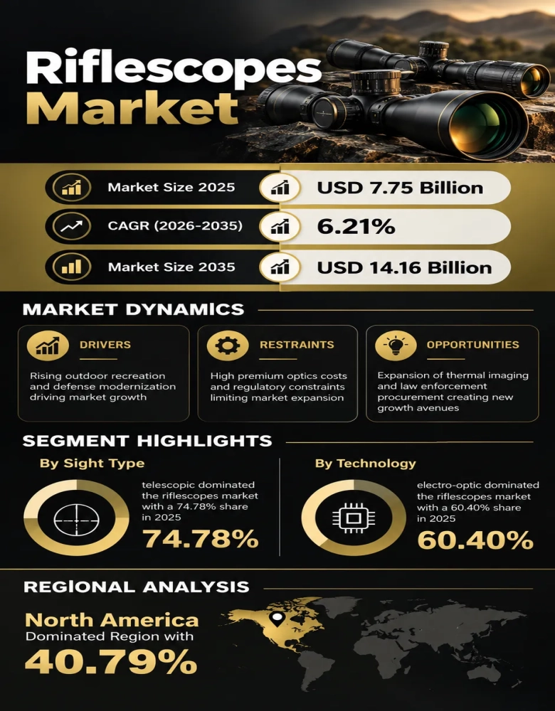 Riflescopes Market Infographic