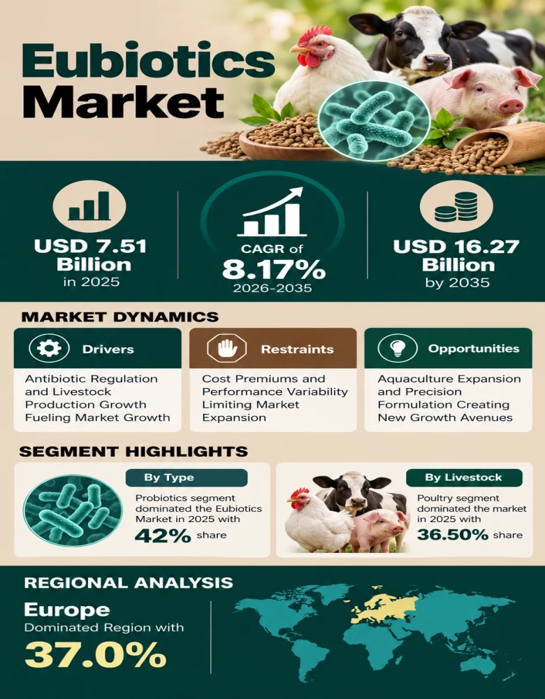 Eubiotics Market Infographic