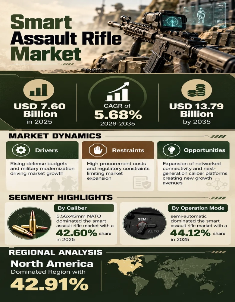 Smart Assault Rifle Market Infographic