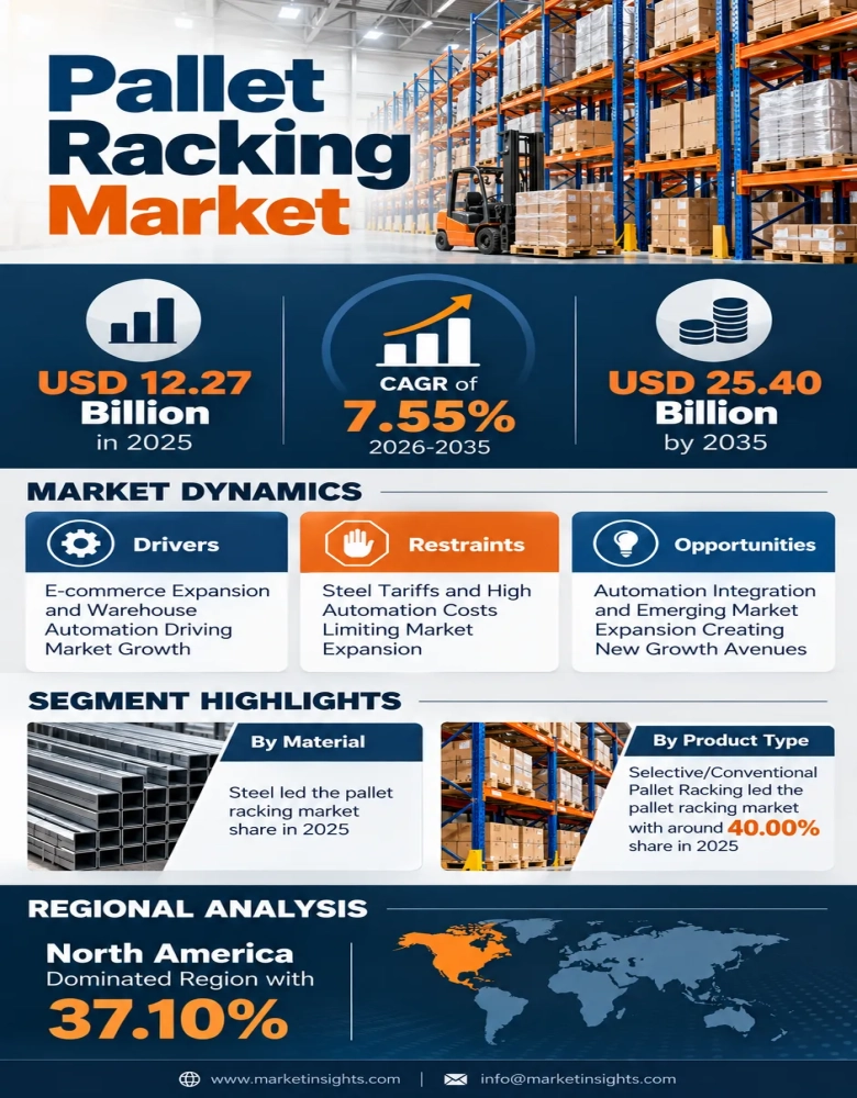 Pallet Racking Market Infographic