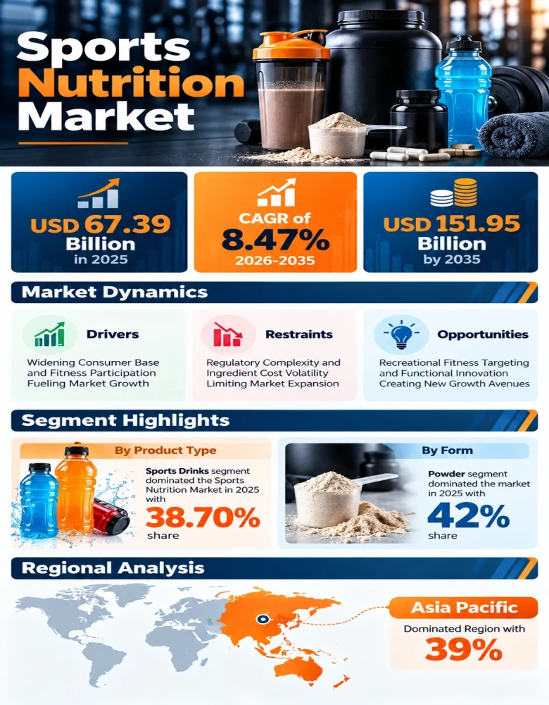 Sports Nutrition Market Infographic