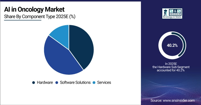 AI in Oncology Market Share by Component Type