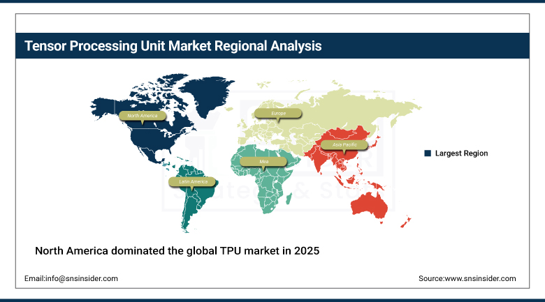 Tensor Processing Unit Market Share By Region