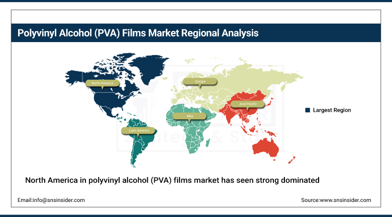 Polyvinyl Alcohol (PVA) Films Market Share By Region