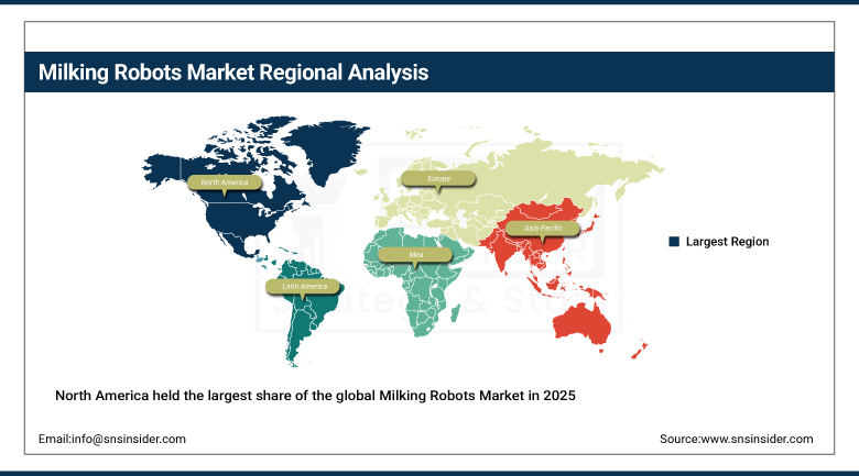 Milking Robots Market Share By Region