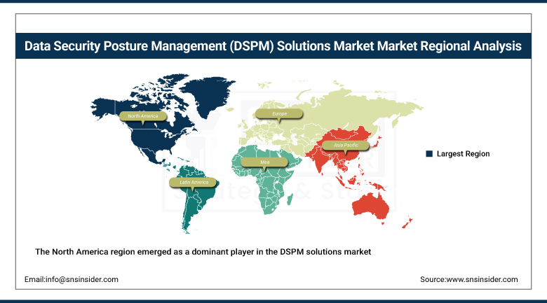 Data Security Posture Management (DSPM) Solutions Market Share By Region