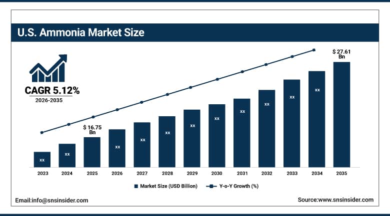 US Ammonia Market Size